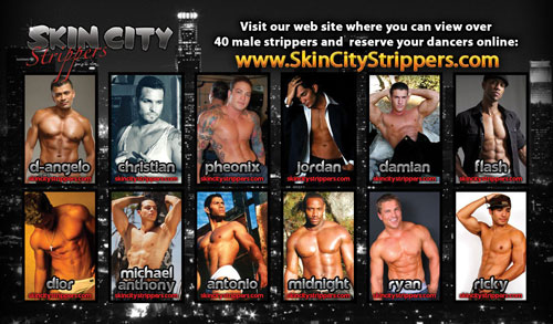 Male Strippers in San Diego California